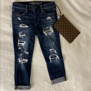 Crop Denim Jegging